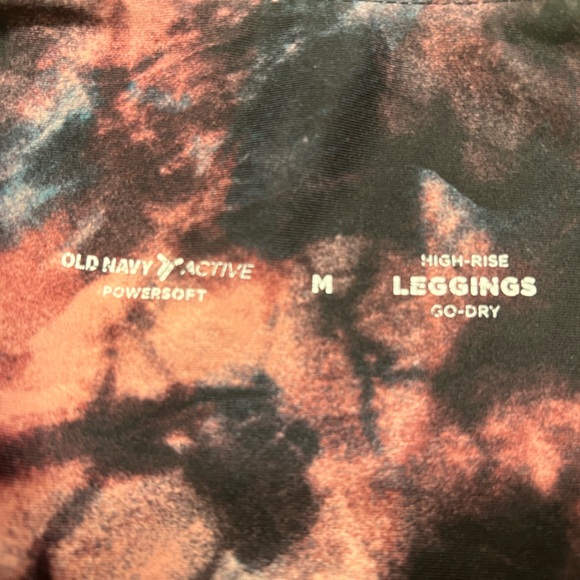 Old Navy Active Powersoft High-Rise Leggings Go-Dry Sz M - Picture 5 of 6